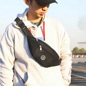 Unisex Nylon Colorful Belt/Shoulder Bag for Travel (Most Airlines don't consider this a "personal item" so it doesn't count toward your carry-on.)