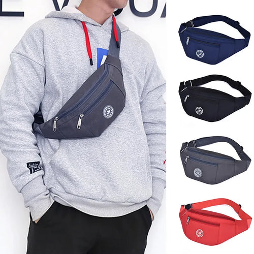 Unisex Nylon Colorful Belt/Shoulder Bag for Travel (Most Airlines don't consider this a 