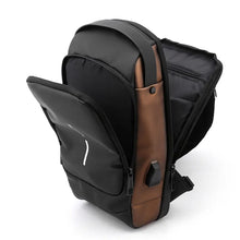 Load image into Gallery viewer, Waterproof USB Crossbody Password Lock Anti-theft Multifunction Travel Messenger Pack