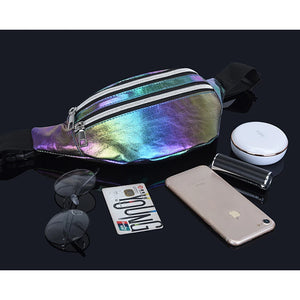 Men or Women Holographic Fanny Pack