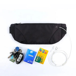 Unisex Running Sports Waist Pack; Lightweight, Waterproof, Breathable