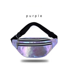 Load image into Gallery viewer, New Holographic Travel Belt Bag For Women/Girls