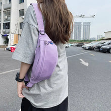 Load image into Gallery viewer, Street style Woman&#39;s Fashion Nylon Fanny pack/Shoulder/Crossbody bag