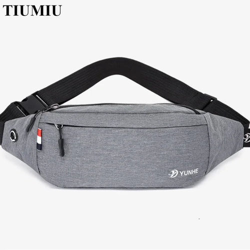 Casual Functional Belt Bag for Men & Women; Large Pouch for Phone, Money