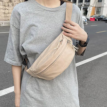 Load image into Gallery viewer, Street style Woman&#39;s Fashion Nylon Fanny pack/Shoulder/Crossbody bag