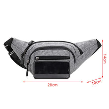 Load image into Gallery viewer, Men&#39;s Nylon Sport Fanny Pack