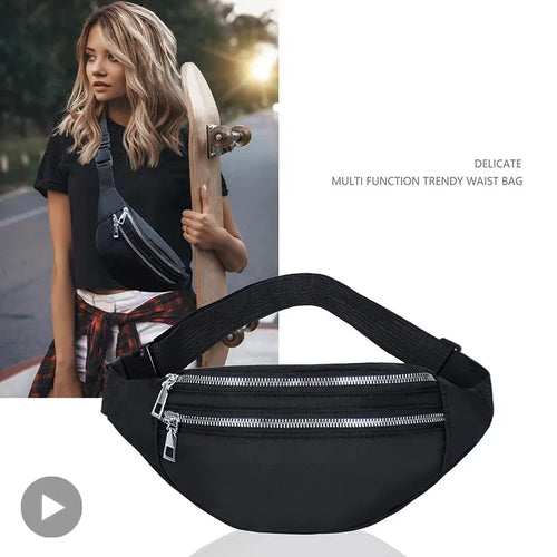 Kangaroo Waterproof Fanny Pack for Ladies Sachet Mobile Sport