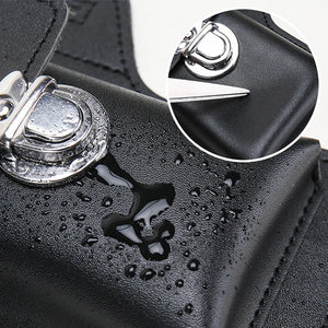 Fashion Leather Men's Phone Pouch Waist Bag; Multifunctional, Water Proof