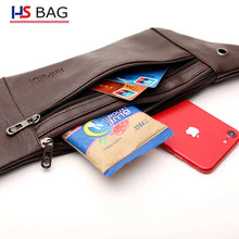 Load image into Gallery viewer, Unisex Leather PU Adjustable Belt Bag for Wallet, Phone