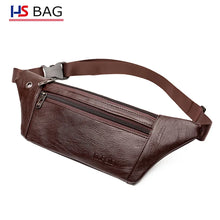 Load image into Gallery viewer, Unisex Leather PU Adjustable Belt Bag for Wallet, Phone