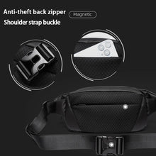 Load image into Gallery viewer, Luxury Designer Waterproof Men&#39;s Crossbody Bag; Fits 7&quot; iPad, Messenger Chest Sling Pack