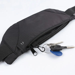 Unisex Running Sports Waist Pack; Lightweight, Waterproof, Breathable