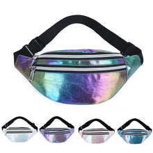 Load image into Gallery viewer, New Holographic Travel Belt Bag For Women/Girls