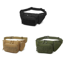 Load image into Gallery viewer, Tactical Nylon Waist Pack for Hiking, Outdoor Sports, Army, Military, Hunting, Climbing, Camping