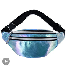 Load image into Gallery viewer, Men or Women Holographic Fanny Pack