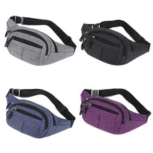 Load image into Gallery viewer, Men&#39;s Nylon Sport Fanny Pack