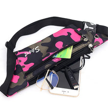 Load image into Gallery viewer, Unisex Camouflage Sport Waist Travel Belt Bag for Men, Women, Boys, Girls, Kids