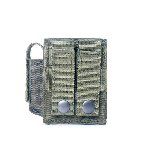 Military Styled Molle Tactical Single Pistol Magazine Pouch