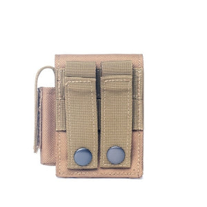 Military Styled Molle Tactical Single Pistol Magazine Pouch