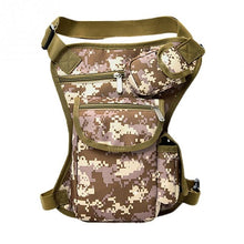 Load image into Gallery viewer, Men&#39;s Canvas Drop Leg Military Styled, Multi-purpose Fanny Pack