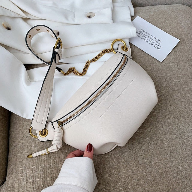 Women's Leather Fanny Packs / Belt Bags
