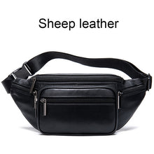 Load image into Gallery viewer, Women&#39;s MVA Genuine Leather Fanny Pack