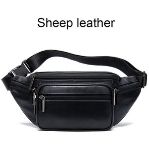 Women's MVA Genuine Leather Fanny Pack