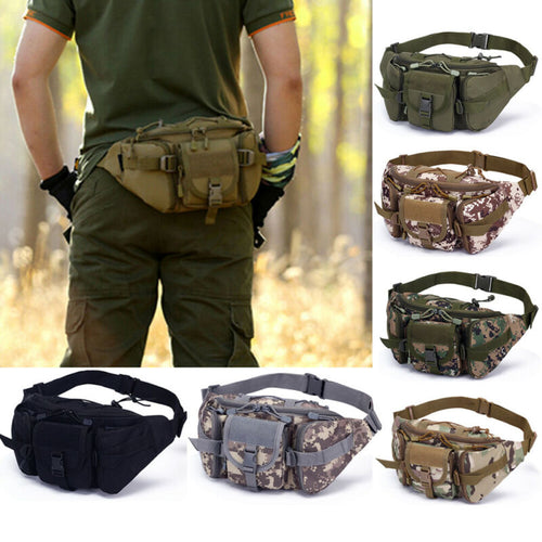 Utility Tactical Outdoor Pouch Military Styled Camouflage Fanny Pack
