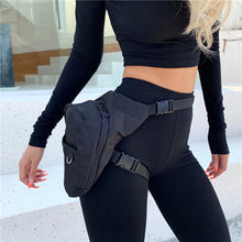 Load image into Gallery viewer, Nylon Thigh Drop Leg Bag for Men or Women
