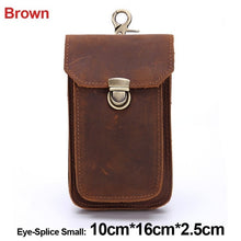 Load image into Gallery viewer, MISFITS NEW Genuine Vintage Leather Waist Bag for Men