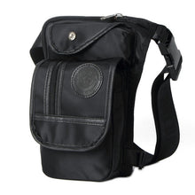 Load image into Gallery viewer, High Quality Men&#39;s Canvas Motorcycle, Multi-purpose Messenger Drop Leg Bag