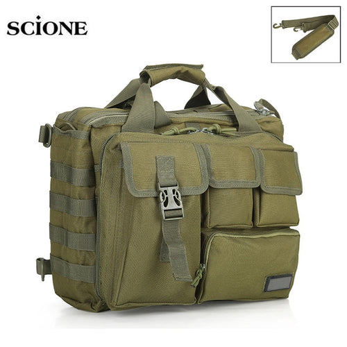 15'' Molle Military Tactical Computer Messenger Bag