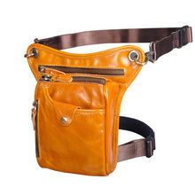 Load image into Gallery viewer, Genuine Leather Men&#39;s Designer Casual Brown Shoulder/Waist Bag