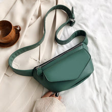 Load image into Gallery viewer, Casual Solid Colored Leather Waist/Shoulder Bag/Purse For Women