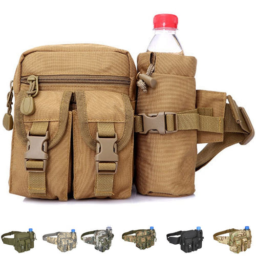 Waterproof Nylon Men's Tactical Military Waist Bag