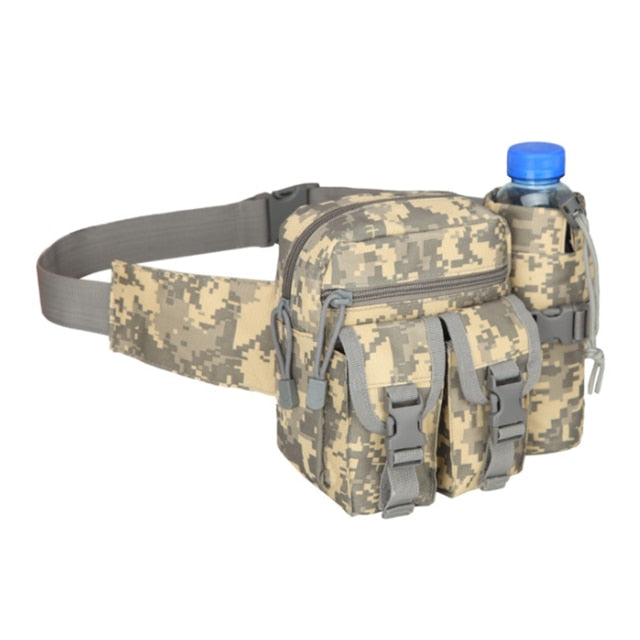 Waterproof Nylon Men's Tactical Military Waist Bag