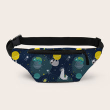 Load image into Gallery viewer, Cute Dinosaur Printed Fanny Pack With Zipper For Girls