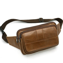 Load image into Gallery viewer, Norbinus Cowhide Men&#39;s Fanny Pack/Shoulder Bag