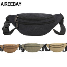 Load image into Gallery viewer, Casual Functional Money &amp; Phone Belt Bag Fanny Pack