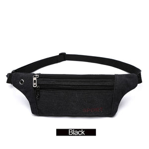 Casual Functional Money & Phone Belt Bag Fanny Pack