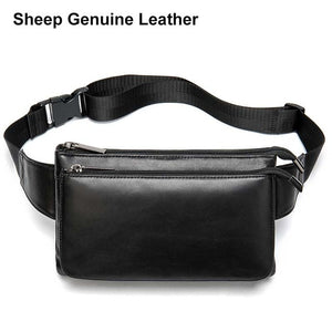 MVA Genuine Leather Waist Bag For men/women