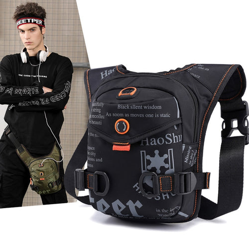 Men Waterproof Nylon Drop Leg Bag