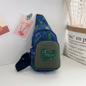 Kid's Cute Cartoon Dinosaur Print Bag for Children