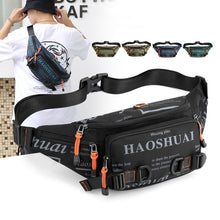 Load image into Gallery viewer, Fashion Letter Casual Nylon Waist Bags For Men