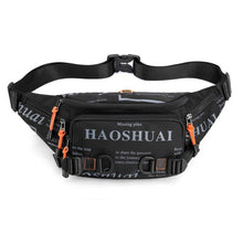 Load image into Gallery viewer, Fashion Letter Casual Nylon Waist Bags For Men