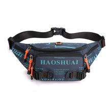 Load image into Gallery viewer, Fashion Letter Casual Nylon Waist Bags For Men