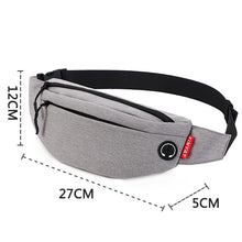 Load image into Gallery viewer, Men&#39;s Casual Functional Money Waist Pack