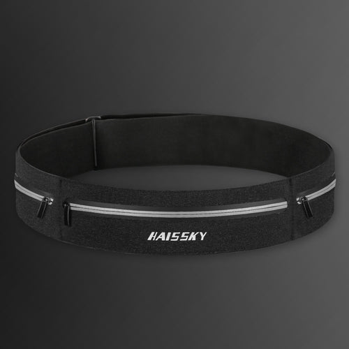 Universal Ultra-thin Sports Three Zipper Fanny Packs