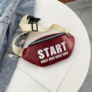 Cute Stylish Fashion Girls Waist Bag - Waterproof