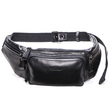 Load image into Gallery viewer, CONTACT&#39;S Leather Men&#39;s New Casual Small Fanny Pack